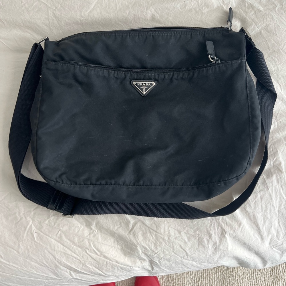 Prada Black Messenger Bag